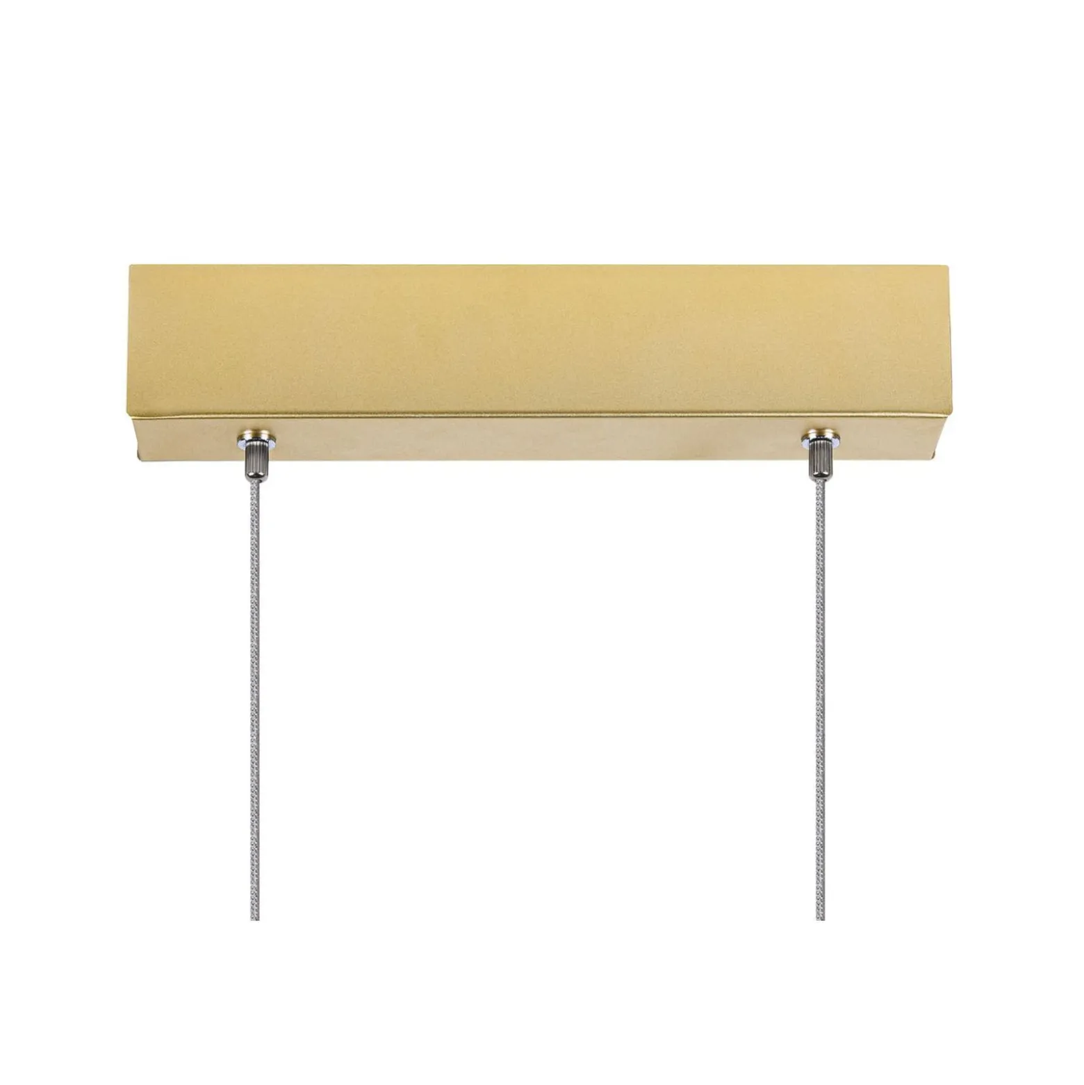 SLV One Linear LED-Hängeleuchte, 140 cm, messing