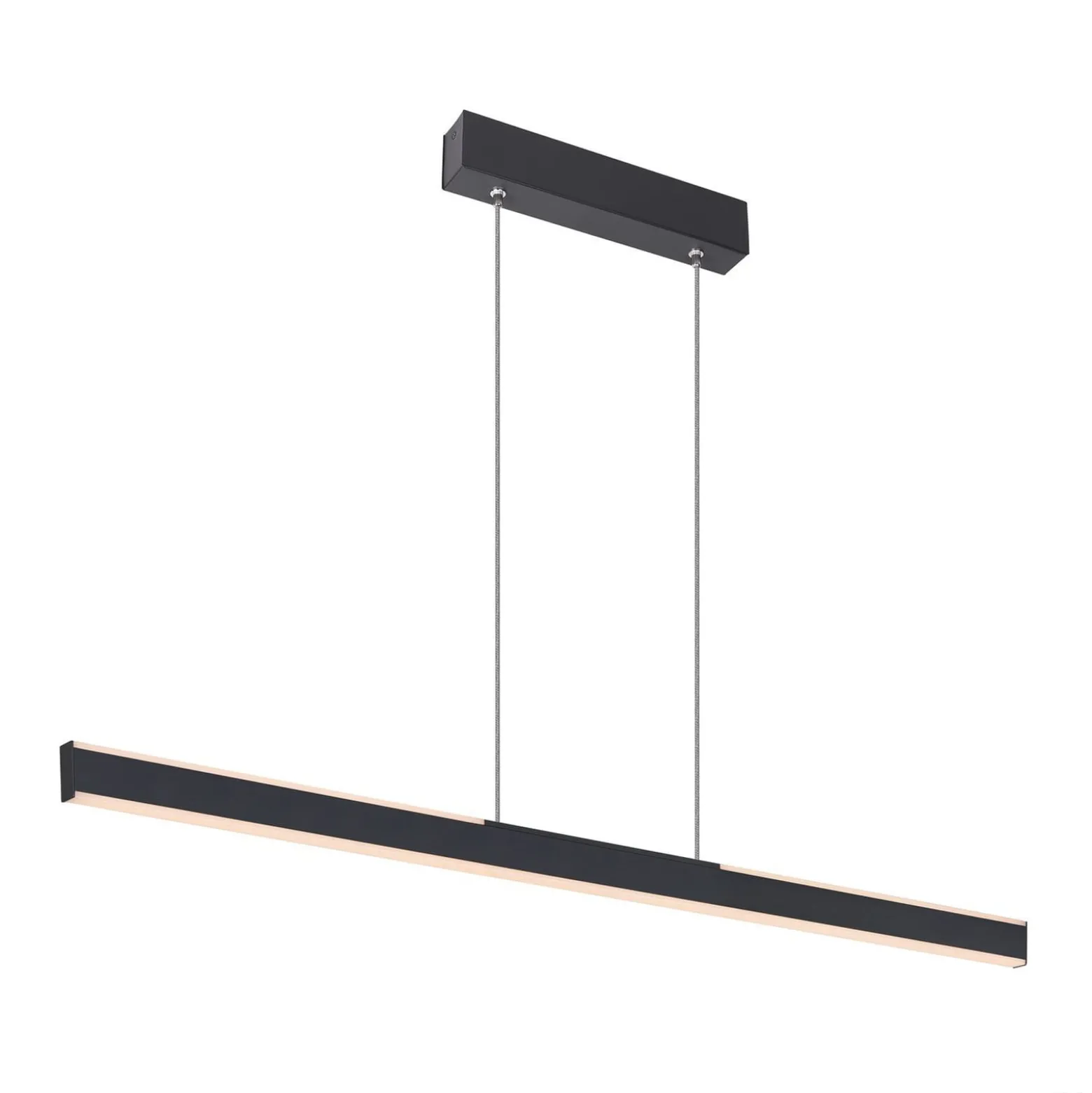 SLV One Linear LED-Hängeleuchte, 104 cm, schwarz