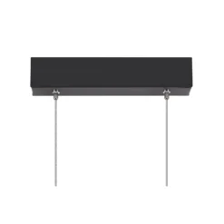 SLV One Linear LED-Hängeleuchte, 104 cm, schwarz