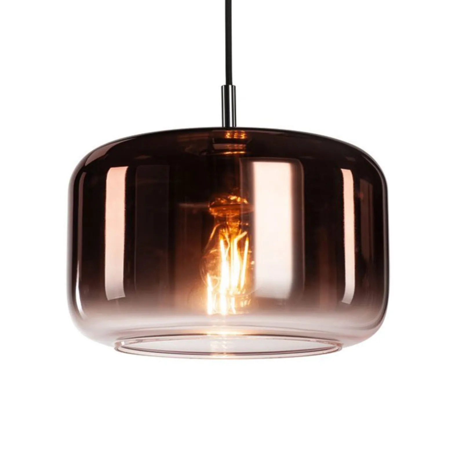SLV Pantilo 28 Hängeleuchte, Ø 28 cm, kupfer