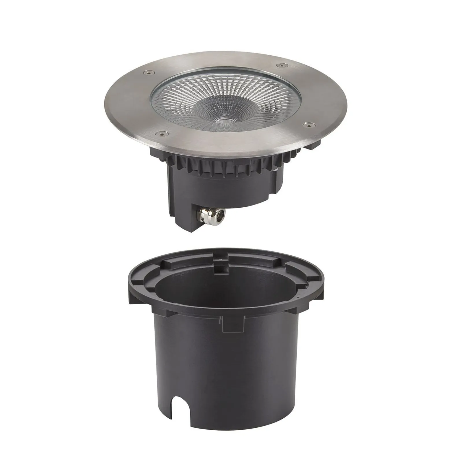 SLV Rocci 200 LED-Bodeneinbauleuchte rund Ø 20cm
