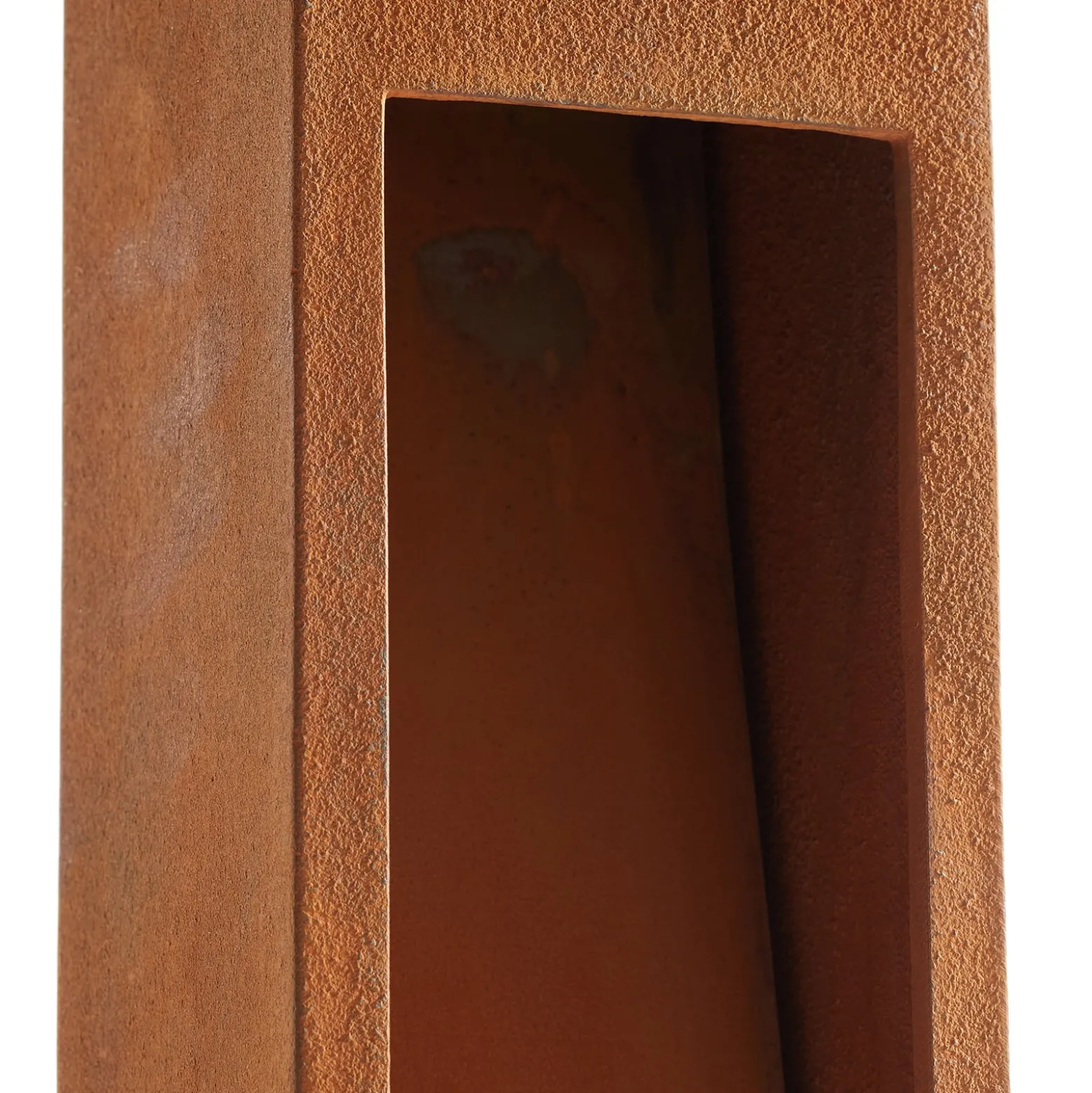SLV Rusty Slot 80 rostbraune Sockelleuchte