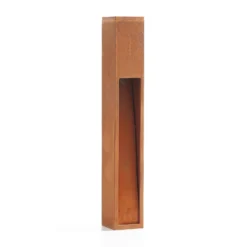 SLV Rusty Slot 80 rostbraune Sockelleuchte