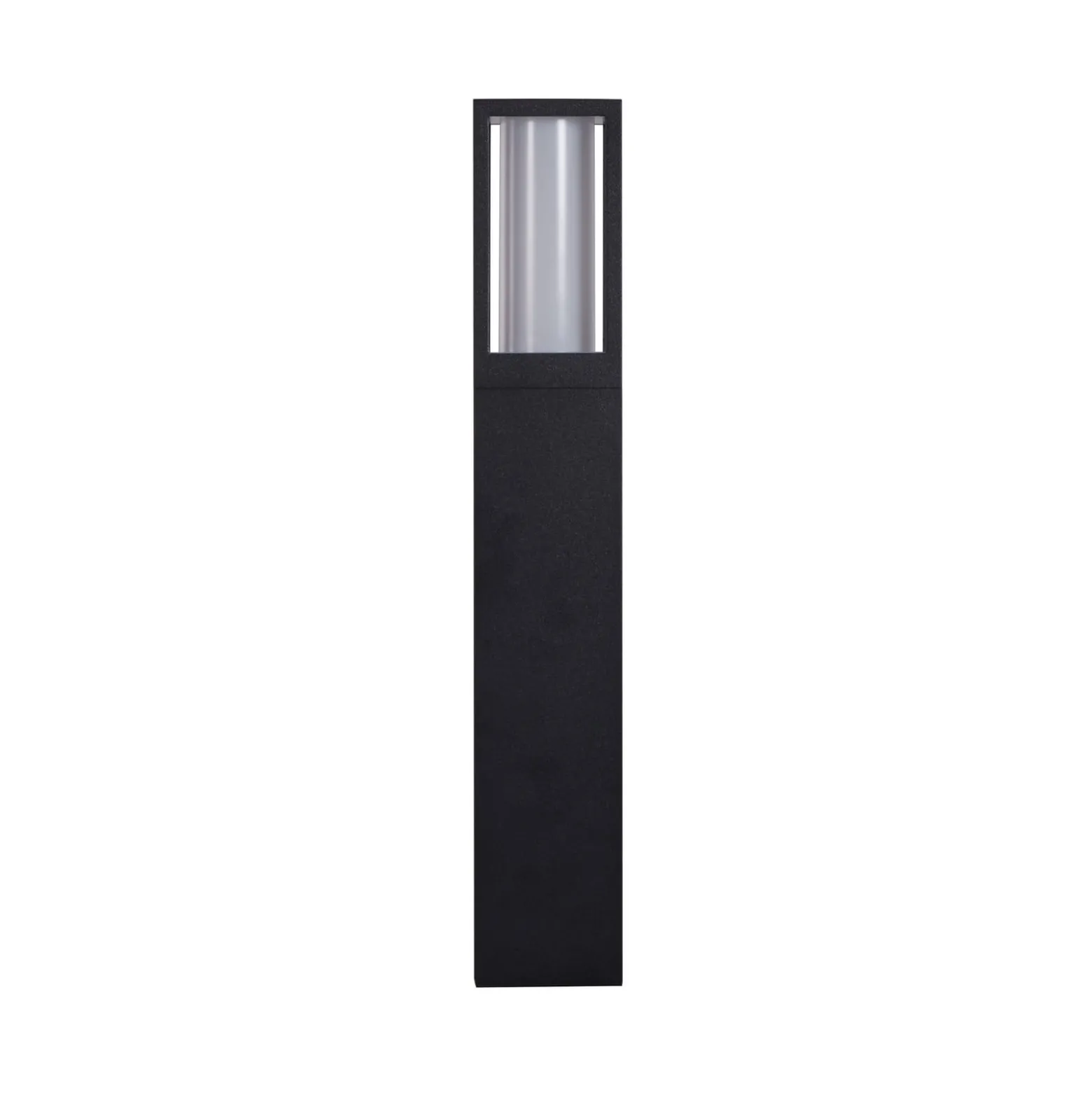Sockellampe Avenue, schwarz, Höhe 45 cm, Metall