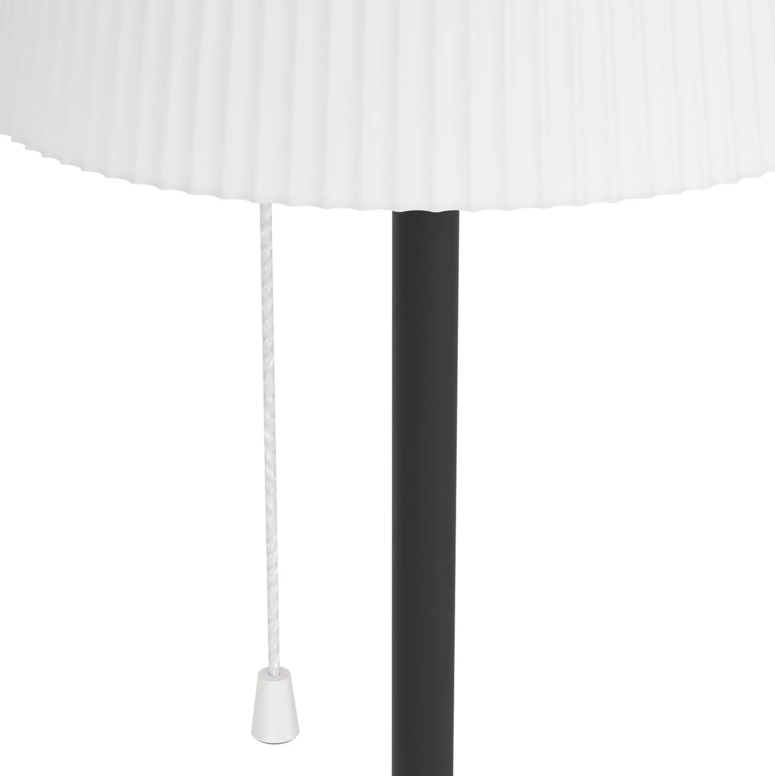 Solar-LED-Terrassenlampe Scordiano-L, schwarz, Höhe 120 cm
