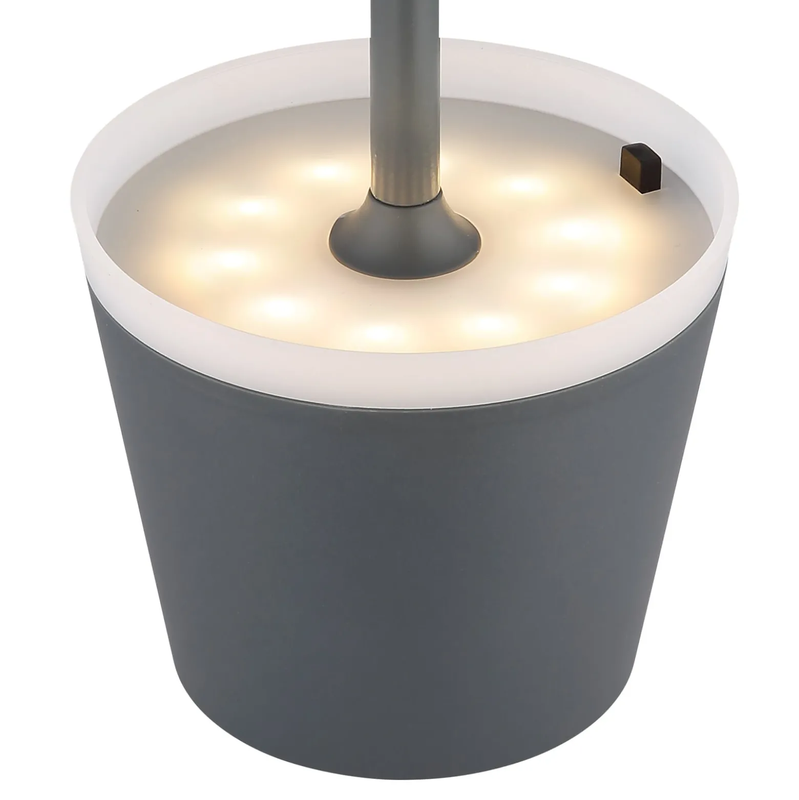 Solar-Tischlampe 36637A, IP44, anthrazit