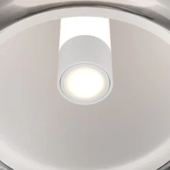 Stars of Light LED-Tischlampe Menorca nickel Höhe 50cm CCT