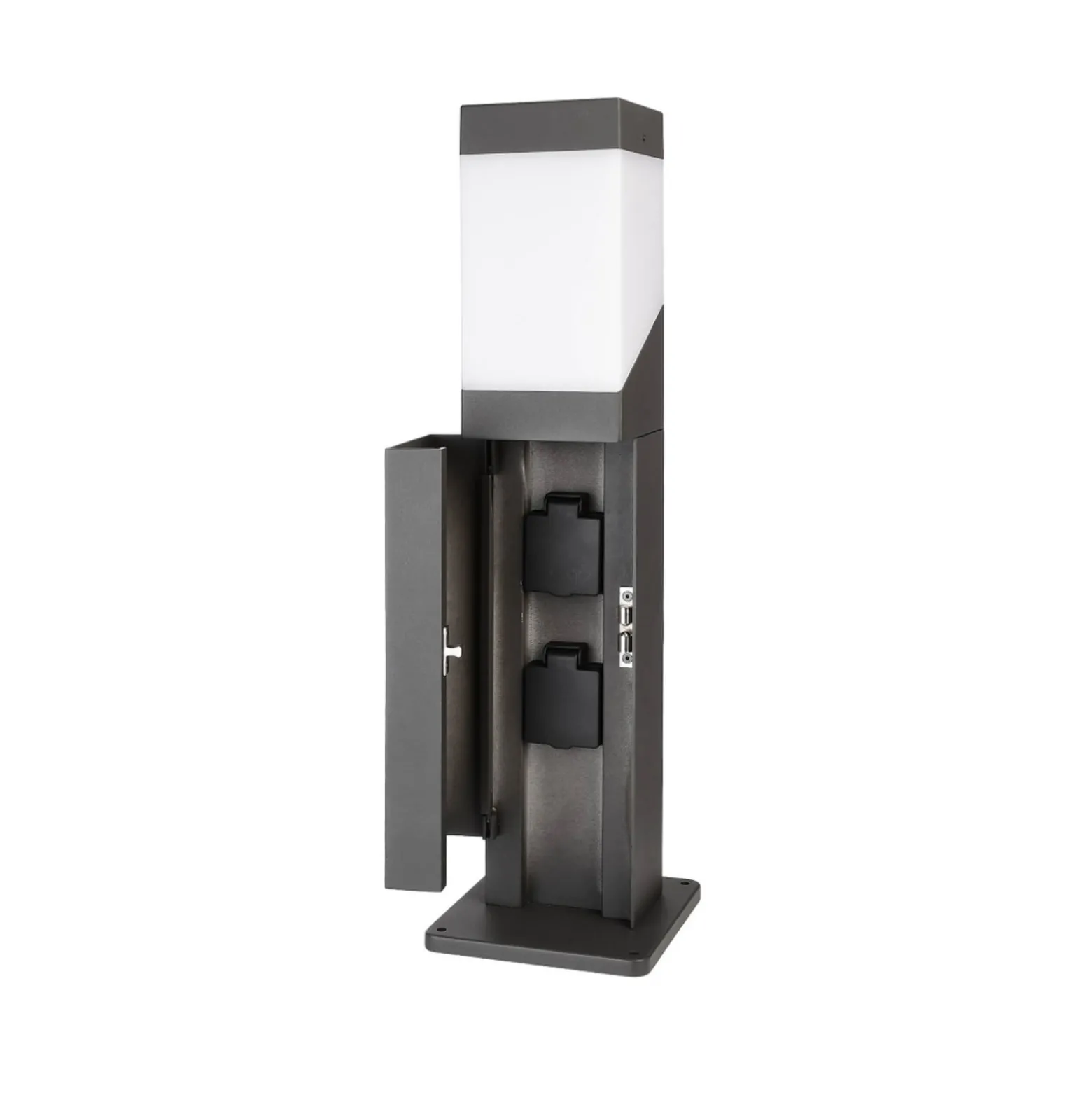 Steckdosensäule Kukui Puka mit E27-Fassung