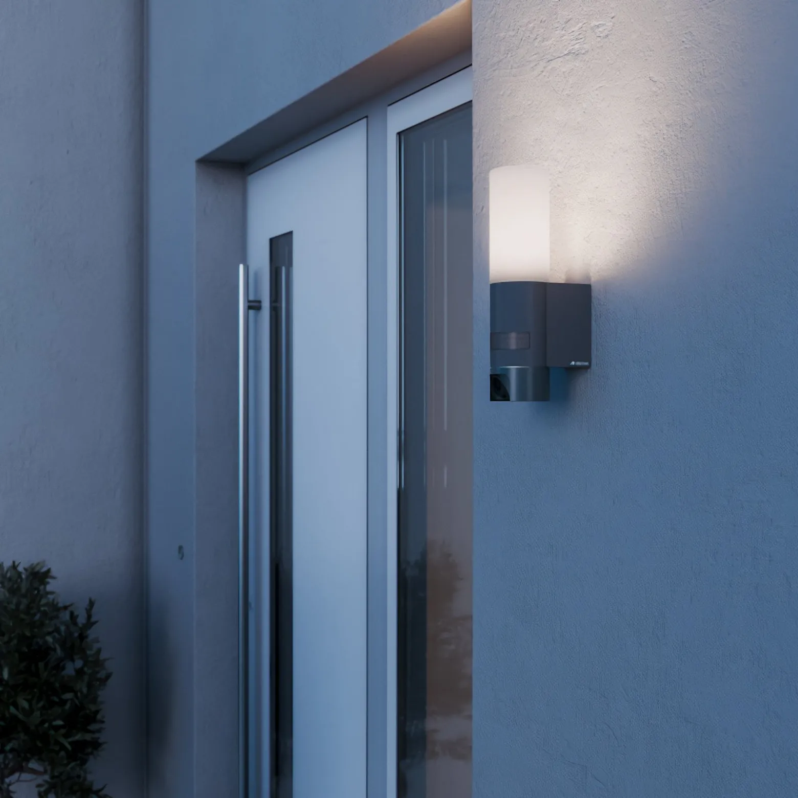 STEINEL LED-Außenwandlampe L 625 CAM SC Kamera, IP44, Sensor