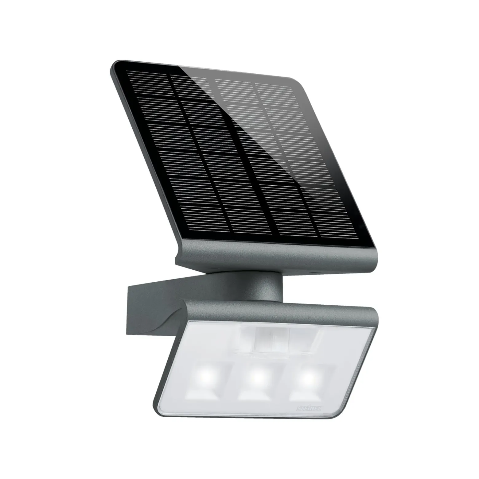 STEINEL LED-Solarleuchte XSolar L-S One, anthrazit, Sensor