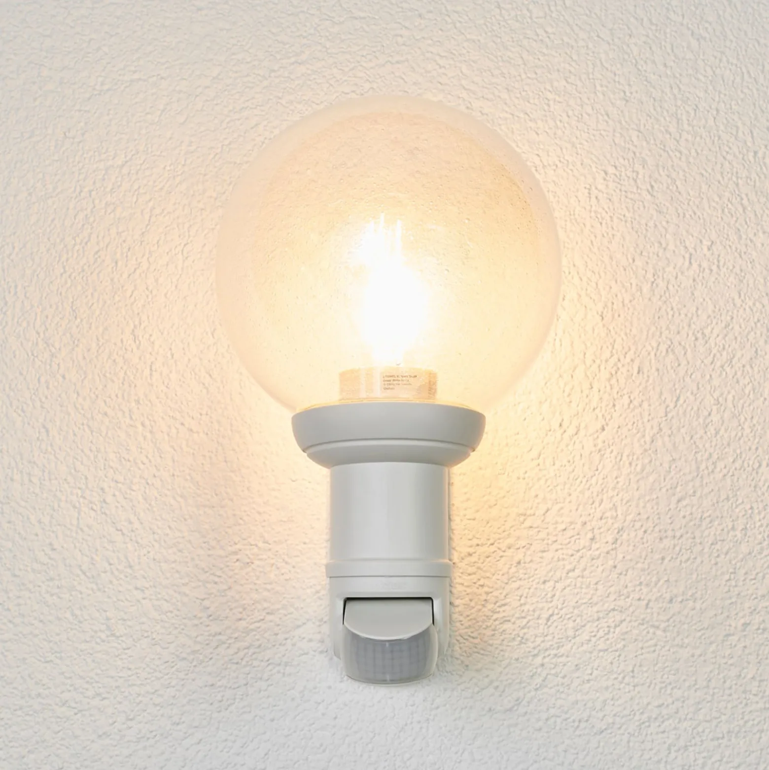 STEINEL L 560 S Sensor-Außenwandlampe weiß