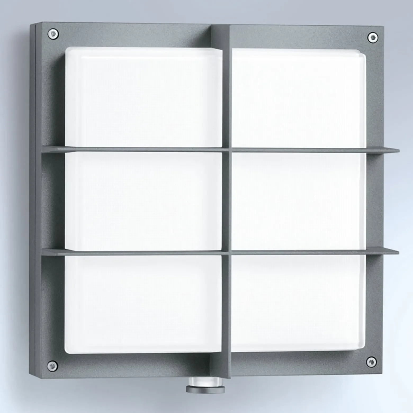 STEINEL L 691 S V2 Außenwandlampe Sensor, Gitter