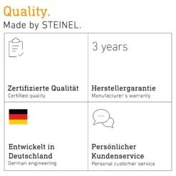 STEINEL Smart Sensor-Außenwandleuchte L 800 SC anthrazit