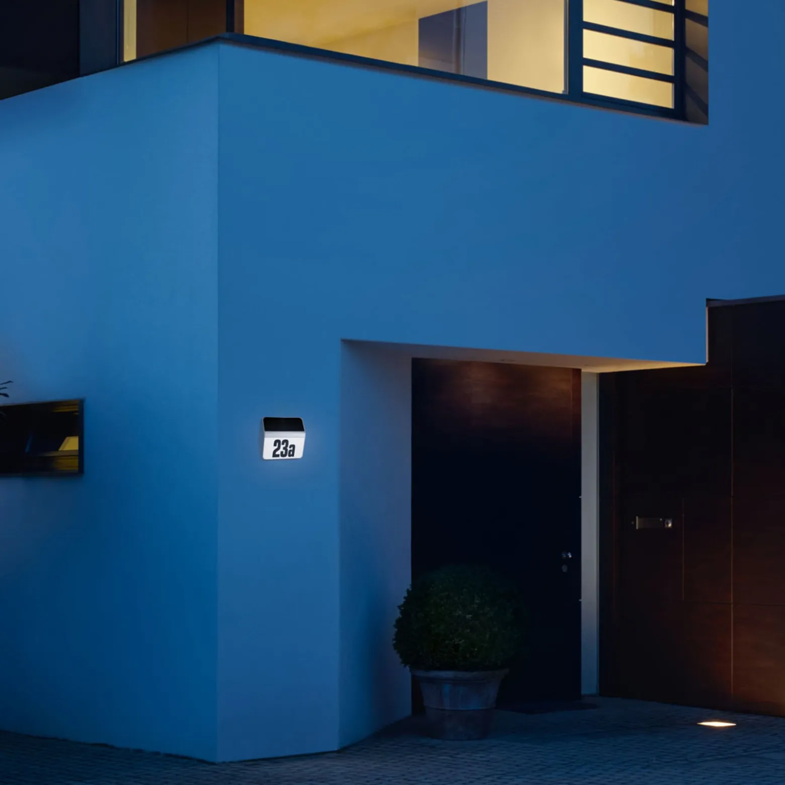 STEINEL XSolar LH-N LED-Hausnummern-Wandleuchte