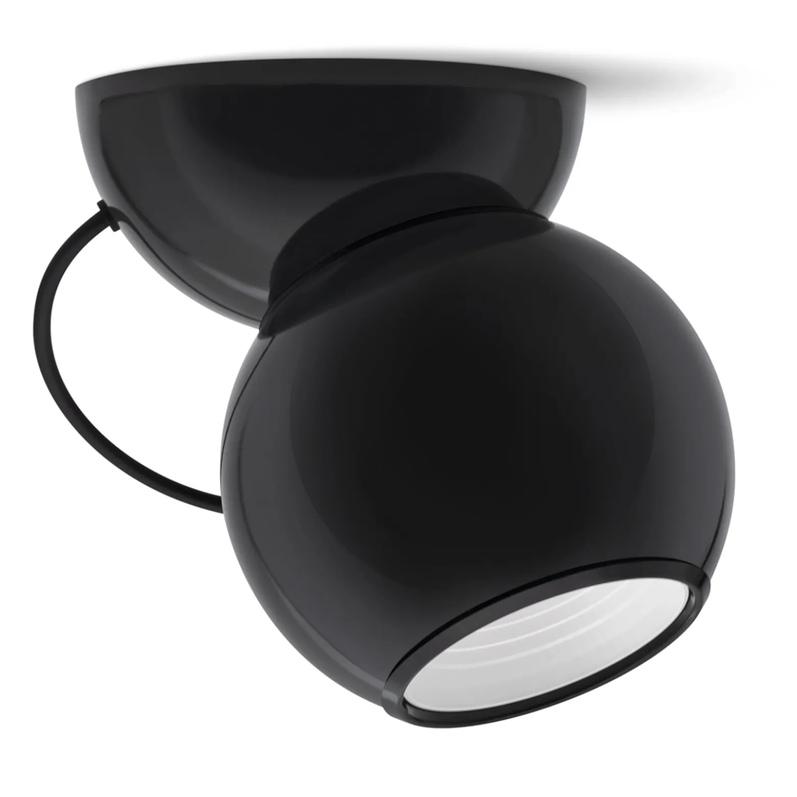Stilnovo Gravitino LED-Deckenlampe drehbar schwarz