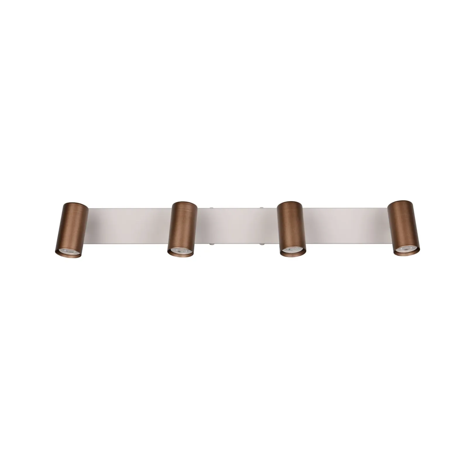Strahler Taryn, braun, Länge 62 cm, 4-flg., Mini-GU10