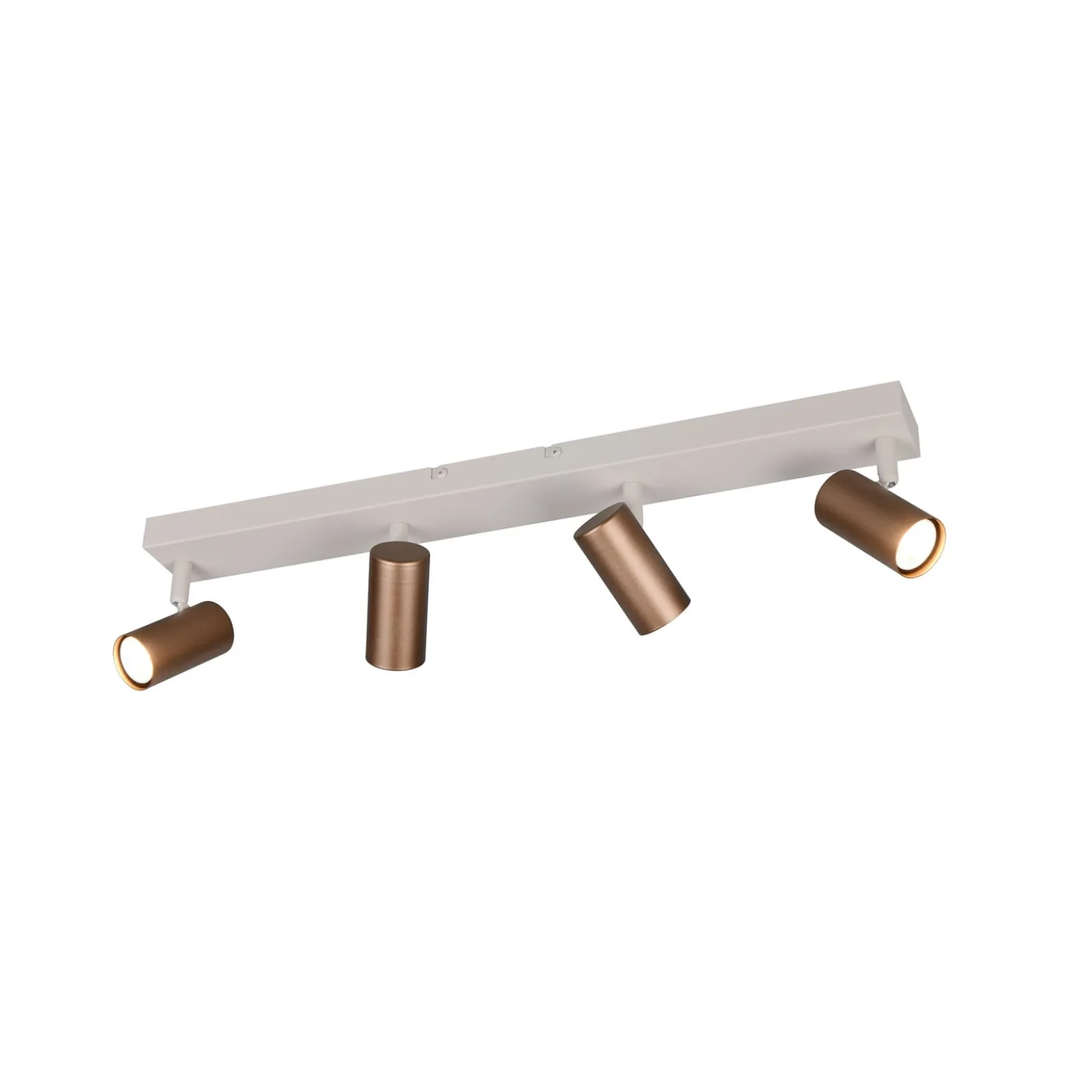 Strahler Taryn, braun, Länge 62 cm, 4-flg., Mini-GU10