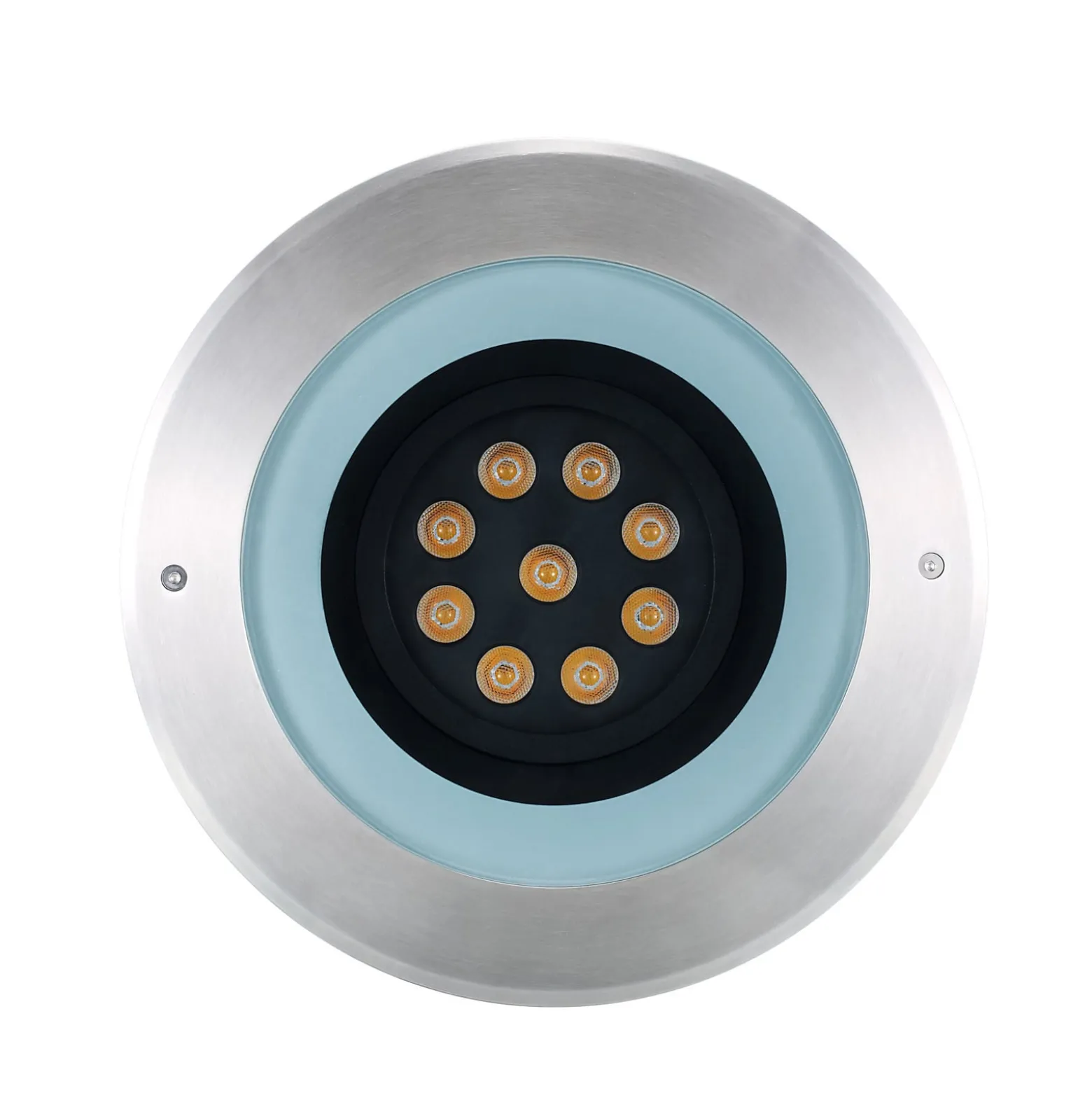 Sylvania LED-Bodeneinbauleuchte Interrata L, Ø 26 cm, IP65
