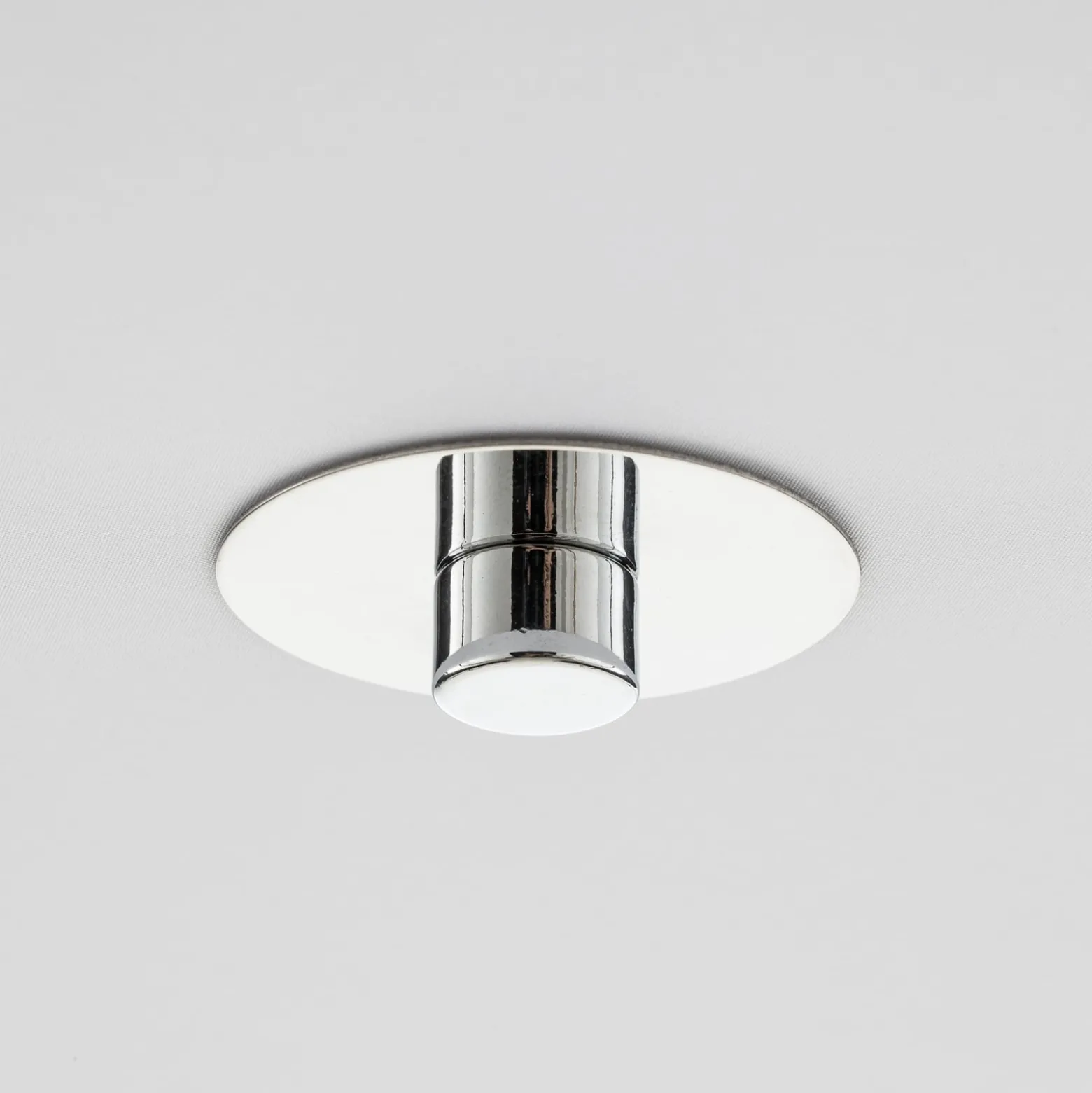 Textil-Deckenlampe Andria, 60 cm, hellgrau