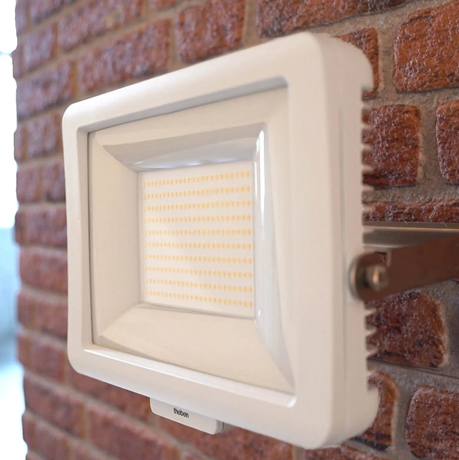 Theben LED-Außenstrahler theLeda B100L W, weiß, 3000K, 100 W