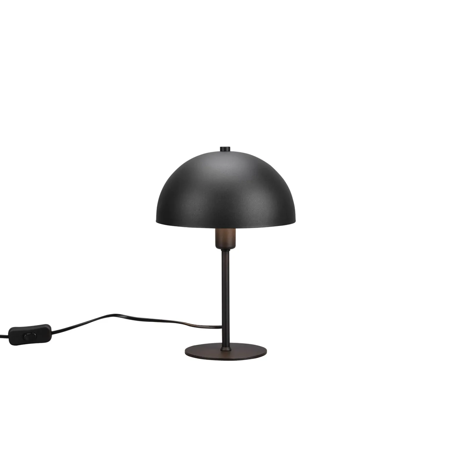 Tischleuchte Nola, schwarz/gold, Höhe 30 cm, Metall