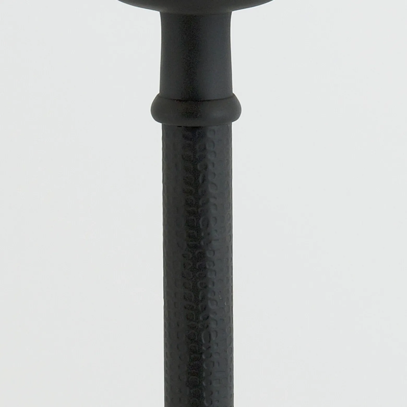 Tischleuchte PALMARIA, schwarz/weiß, Höhe 52 cm, Metall, E14