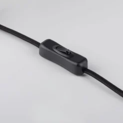 Tischleuchte PENTO, schwarz, Höhe 35 cm, Metall, E27