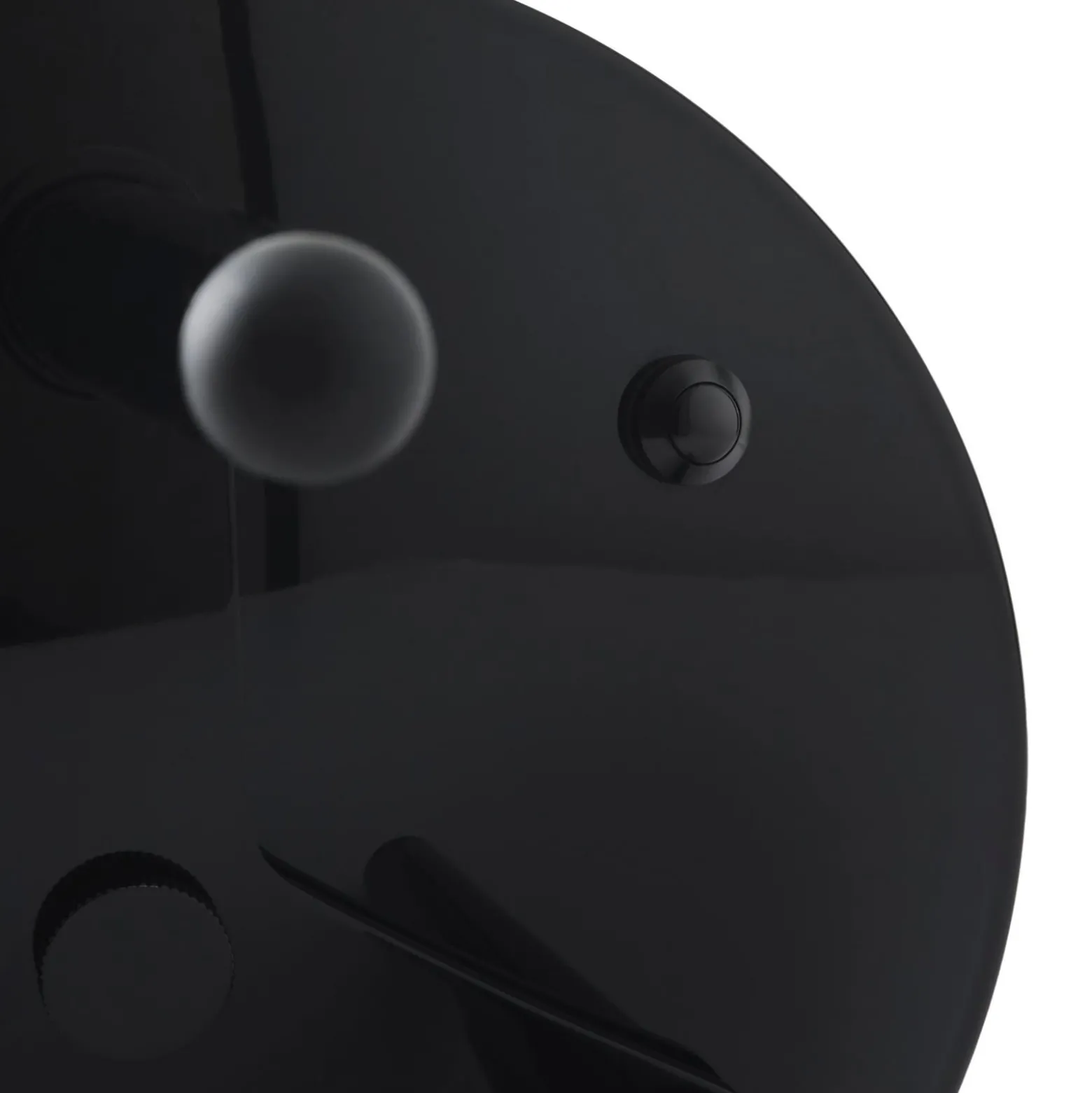 Tom Dixon LED-Akku-Terrassenlampe Melt large, rauchgrau