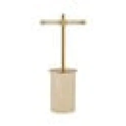 UMAGE Akkuleuchte Asteria MOVE MINI, marmorgrau/messing IP44