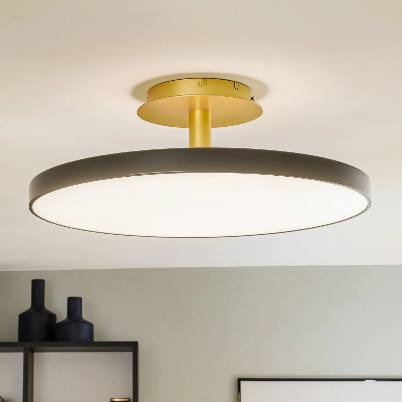 UMAGE Asteria Up Large Deckenlampe 60cm anthrazit