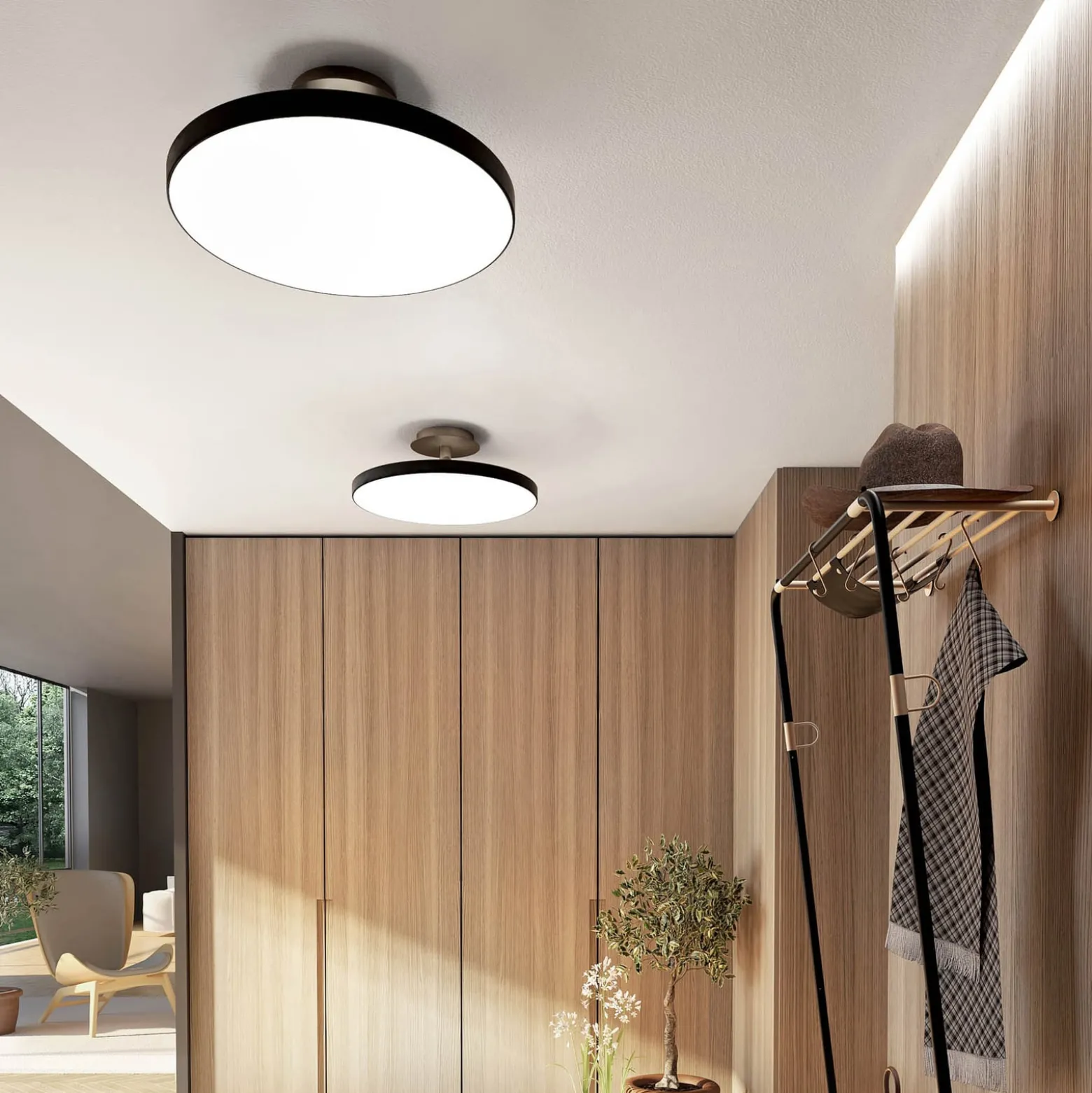 UMAGE Asteria Up Large Deckenlampe 60cm anthrazit