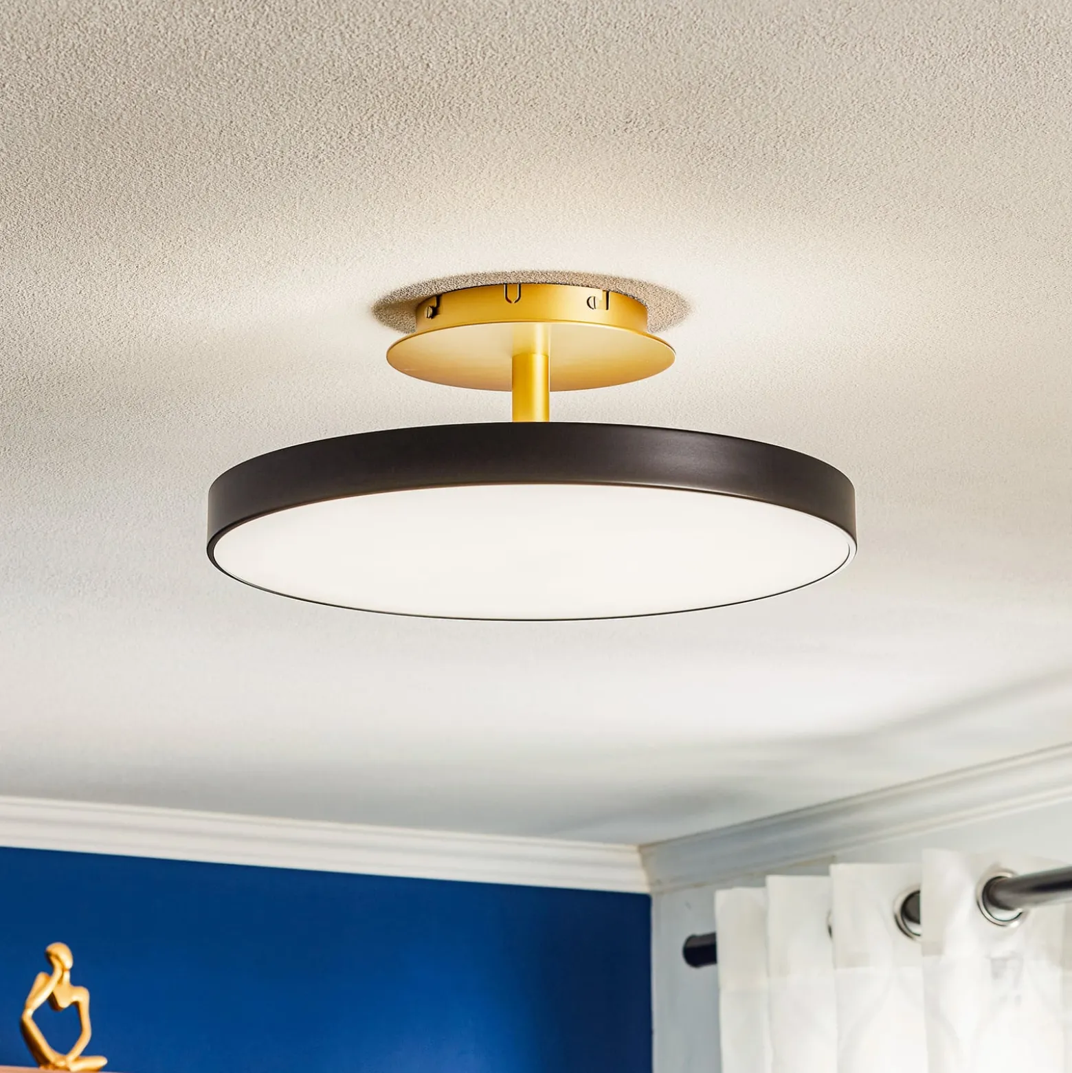 UMAGE Asteria Up Medium Deckenlampe 43cm schwarz