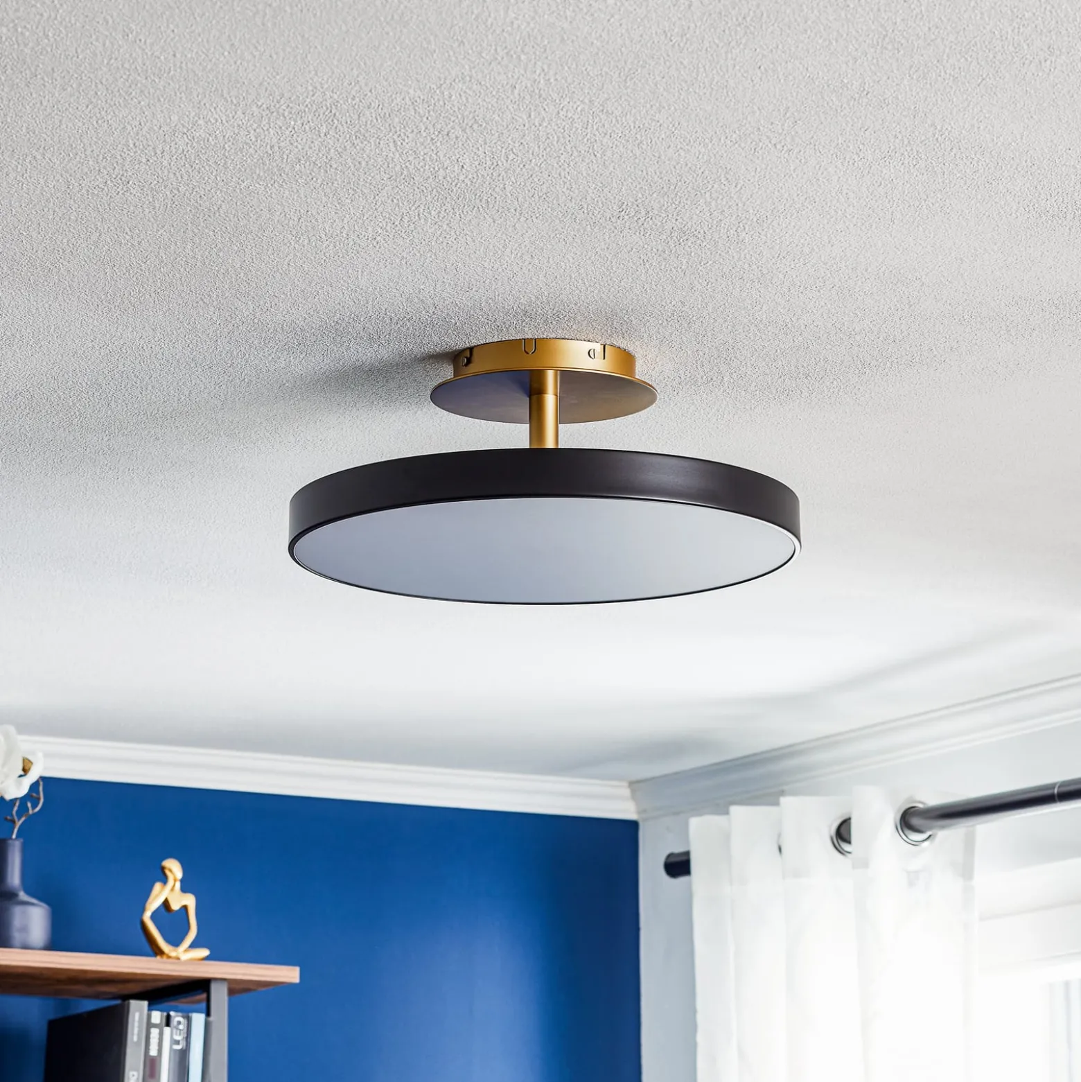 UMAGE Asteria Up Medium Deckenlampe 43cm schwarz