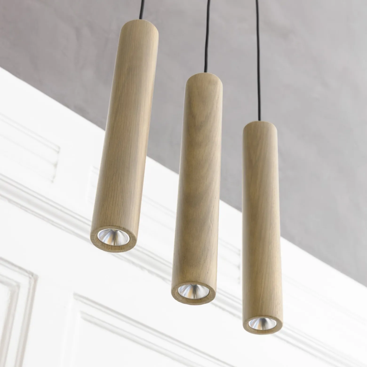 UMAGE Chimes Cluster 3 Hängeleuchte eiche hell