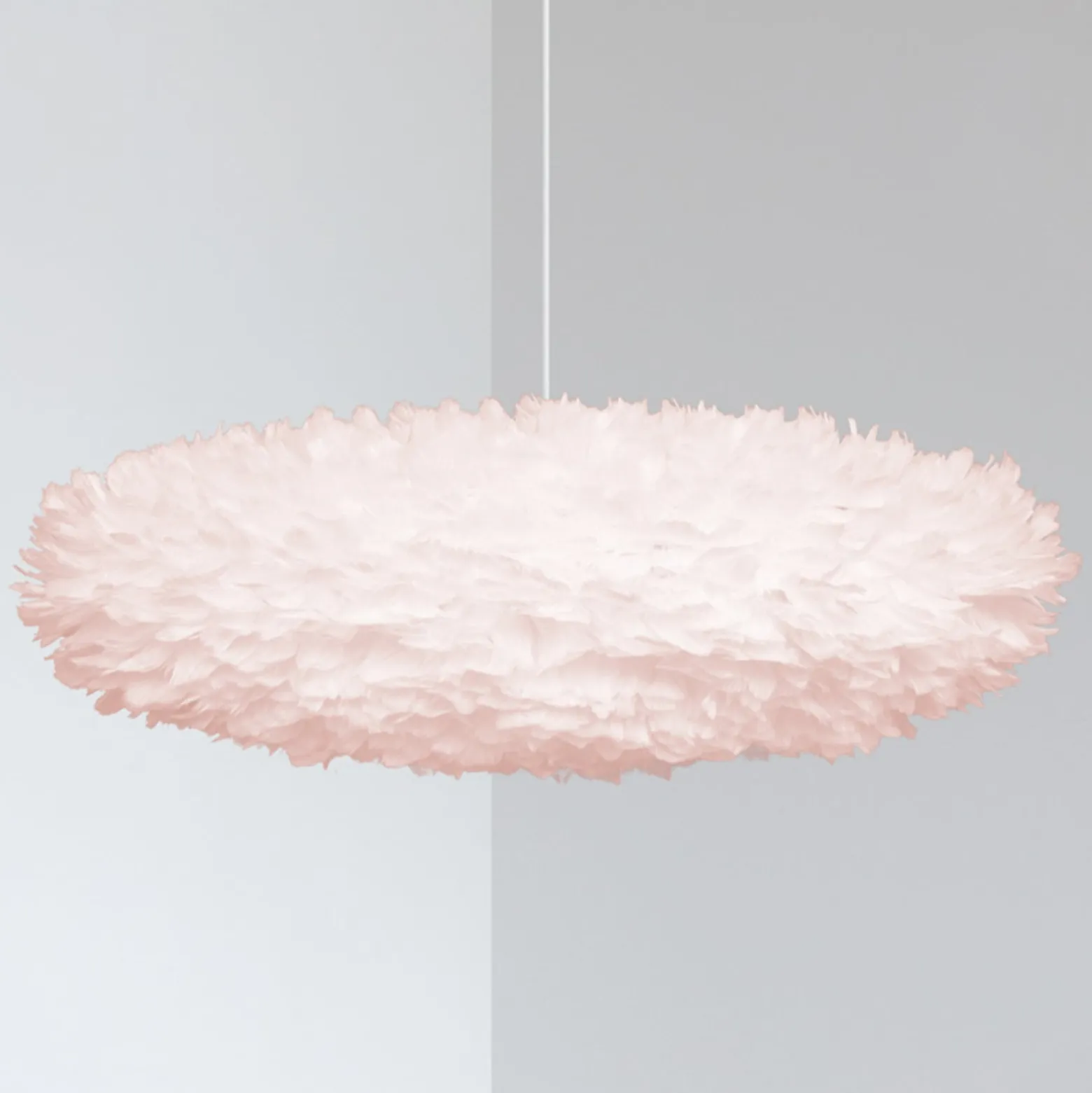 UMAGE Eos Esther Medium Hängeleuchte rosa/weiß