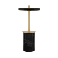 UMAGE LED-Akkutischlampe Asteria Move Mini schwarz 26cm IP44