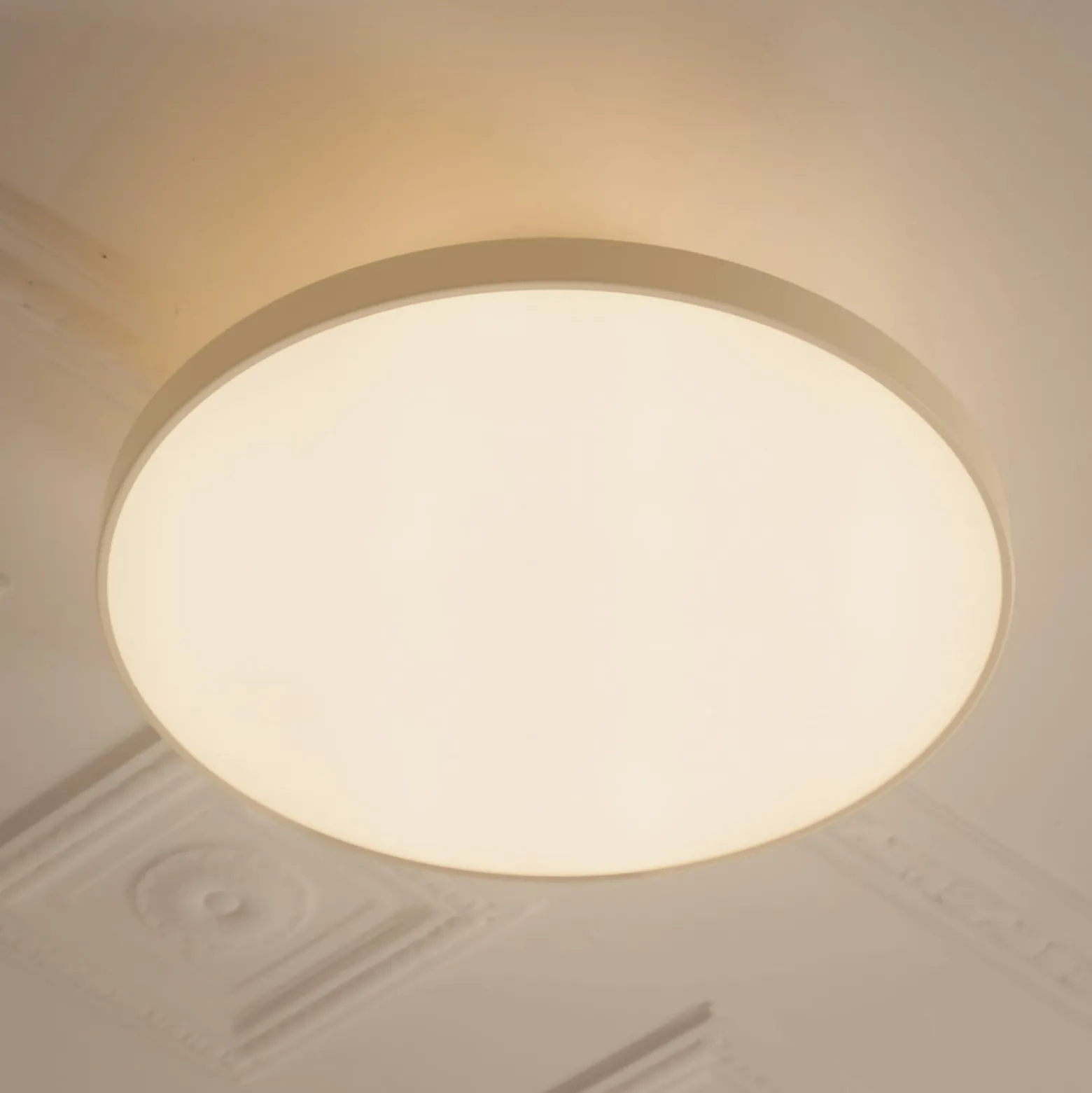 UMAGE LED-Deckenlampe Asteria UP PLUS, perlweiß, Ø 60 cm CCT