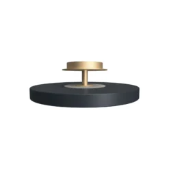 UMAGE LED-Deckenlampe Asteria UP PLUS, anthrazit Ø 31 cm CCT