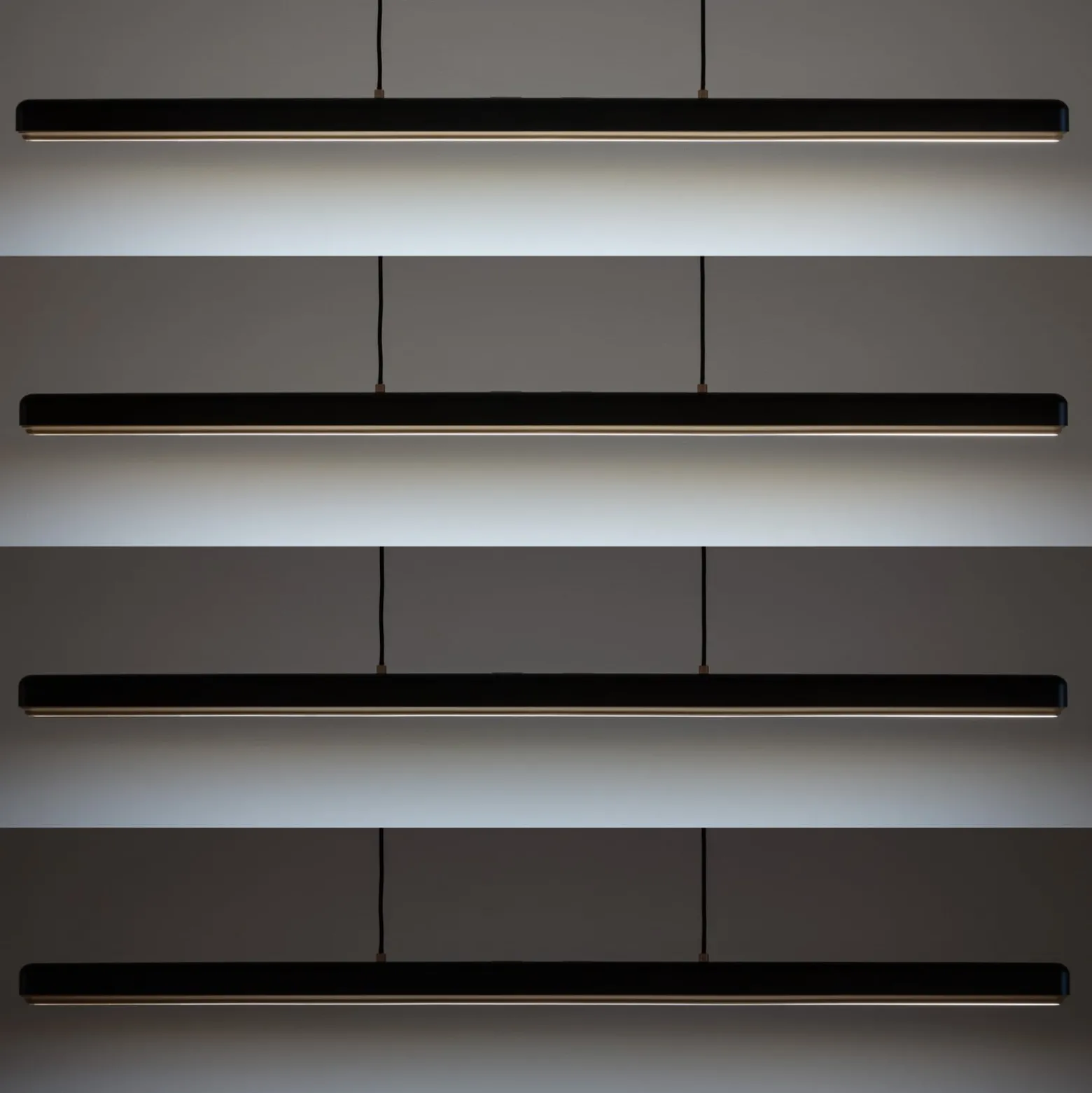 UMAGE LED-Hängelampe Hazel Branch, schwarz/stahl, 150 cm