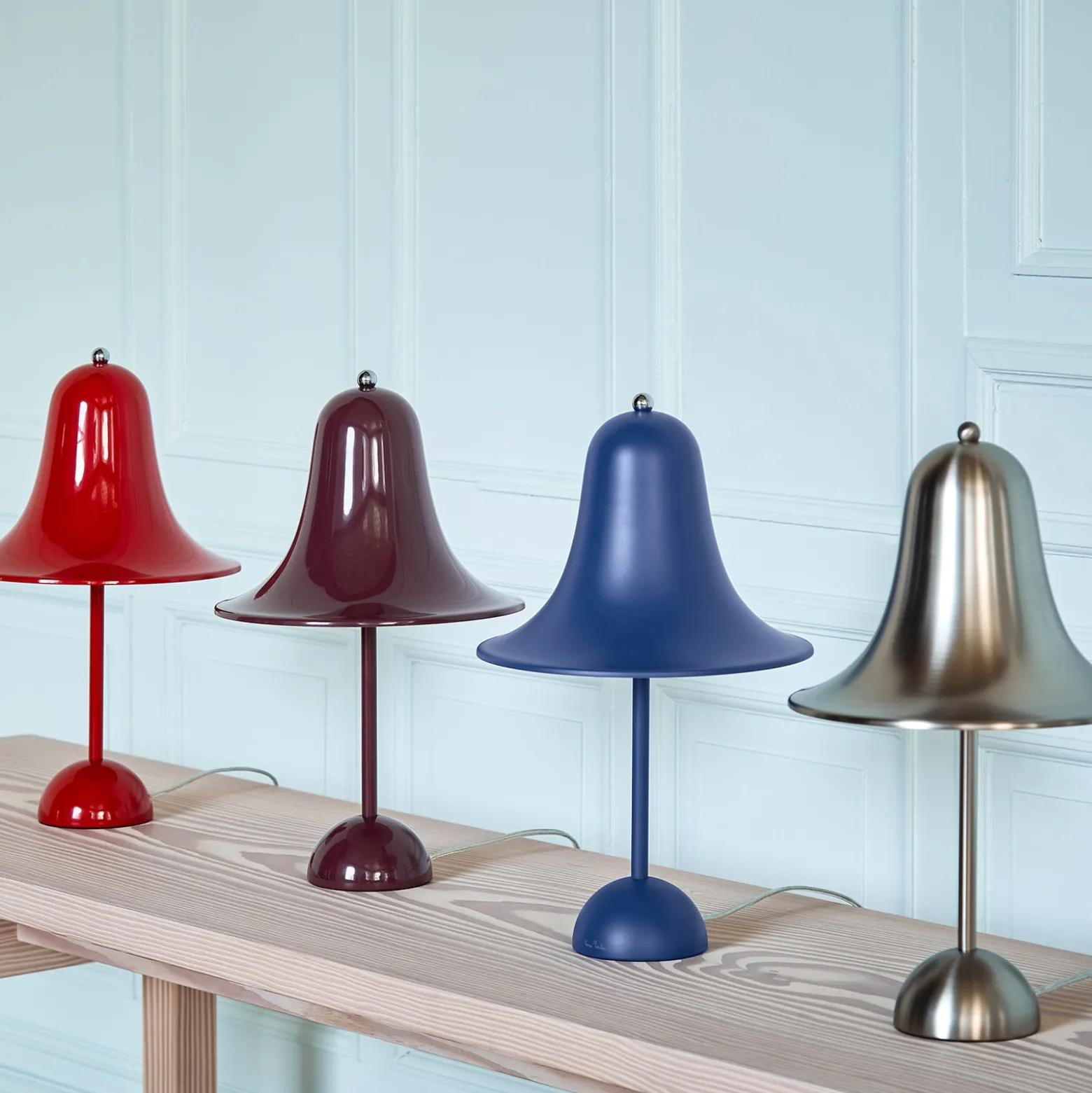 VERPAN Pantop Tischlampe schwarz matt