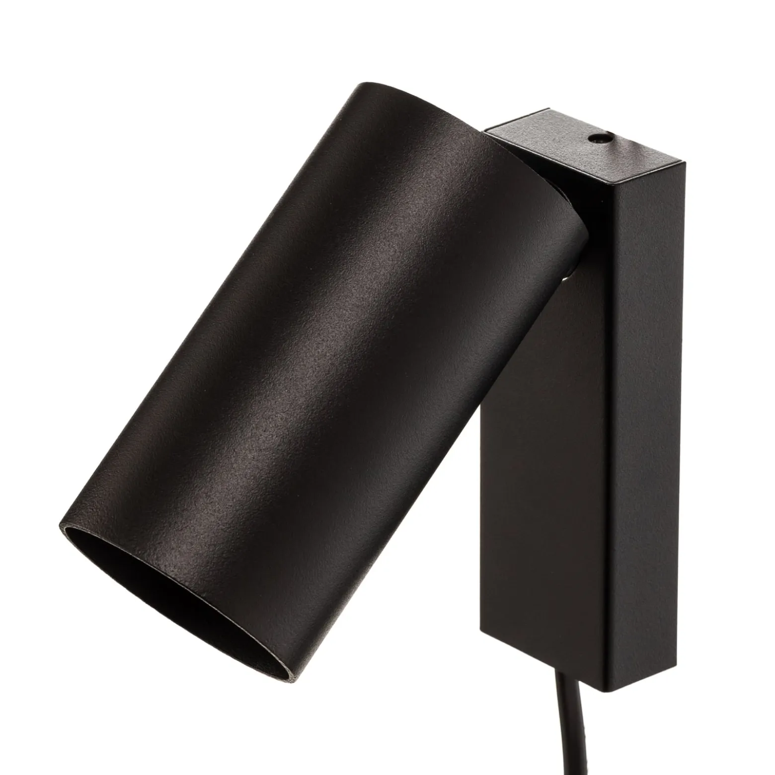 Wandstrahler Mono I mit Stecker schwarz
