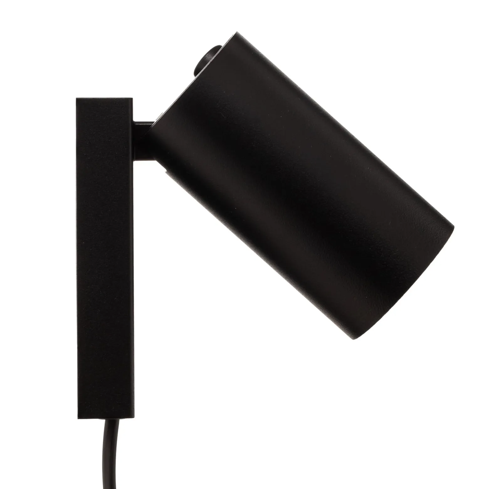 Wandstrahler Mono I mit Stecker schwarz
