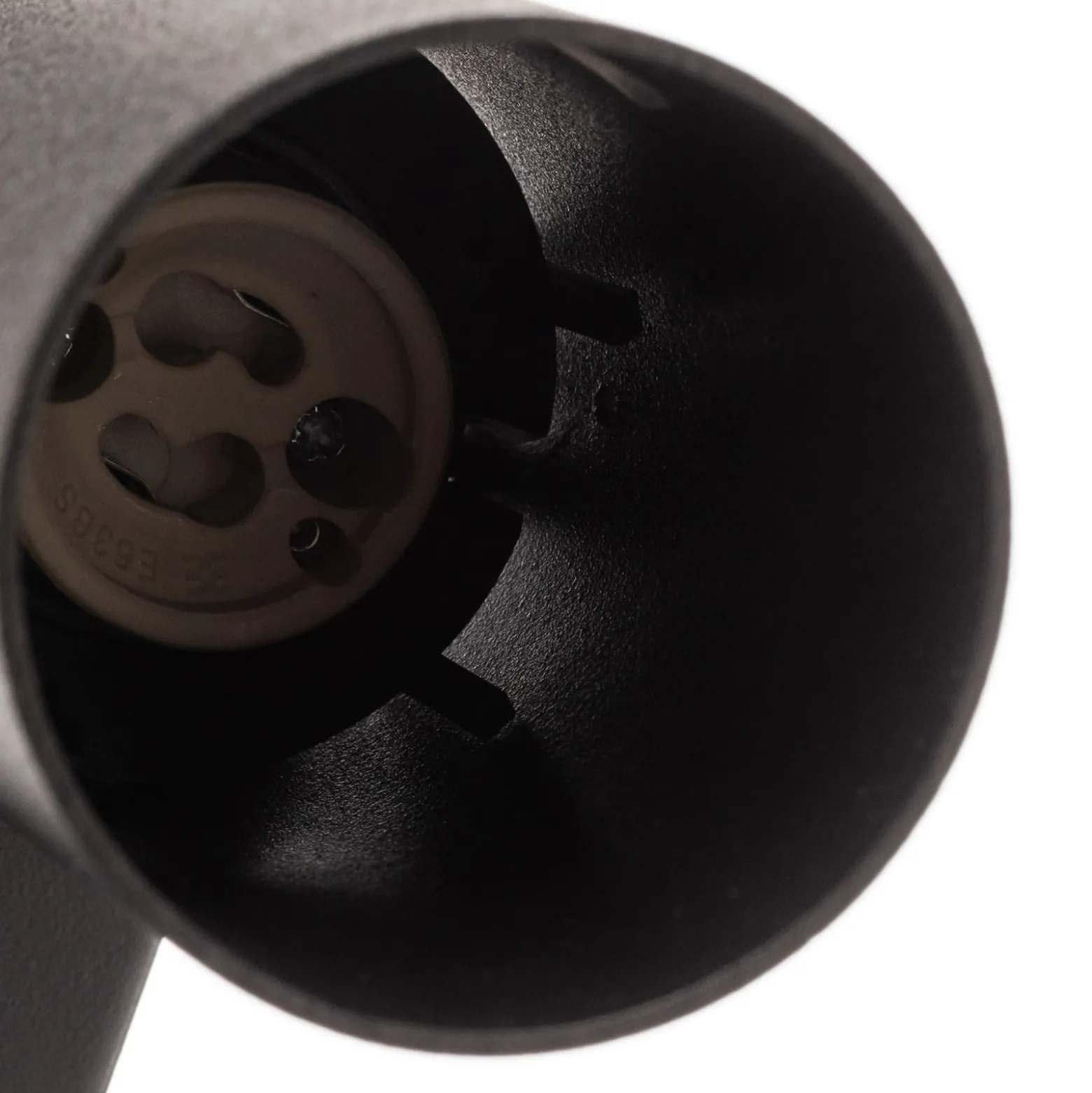 Wandstrahler Mono I mit Stecker schwarz