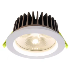 Warmweiße LED-Deckeneinbauleuchte COB130 18 W