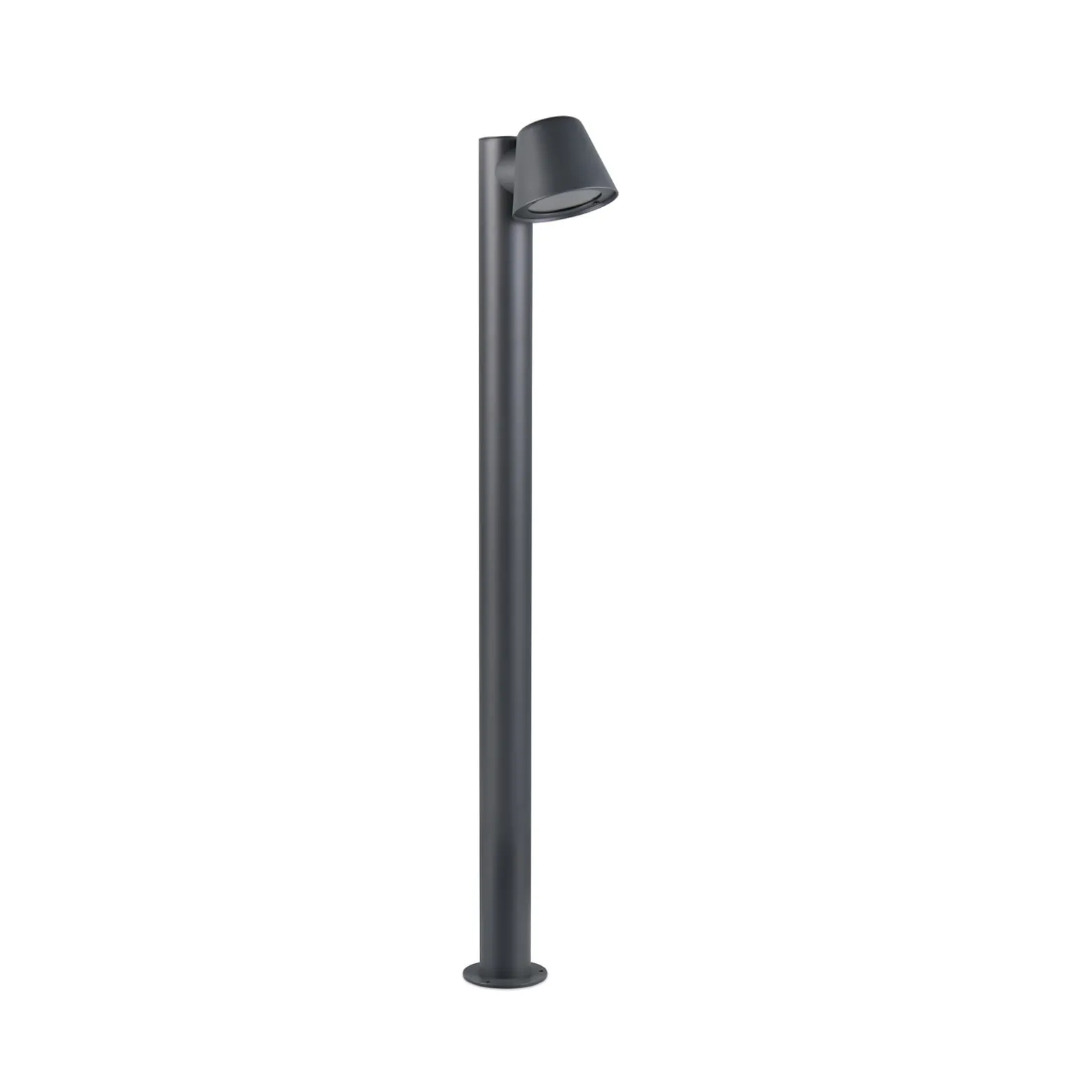 Wegelampe Beni, schwarz matt, Höhe 100 cm, Metall