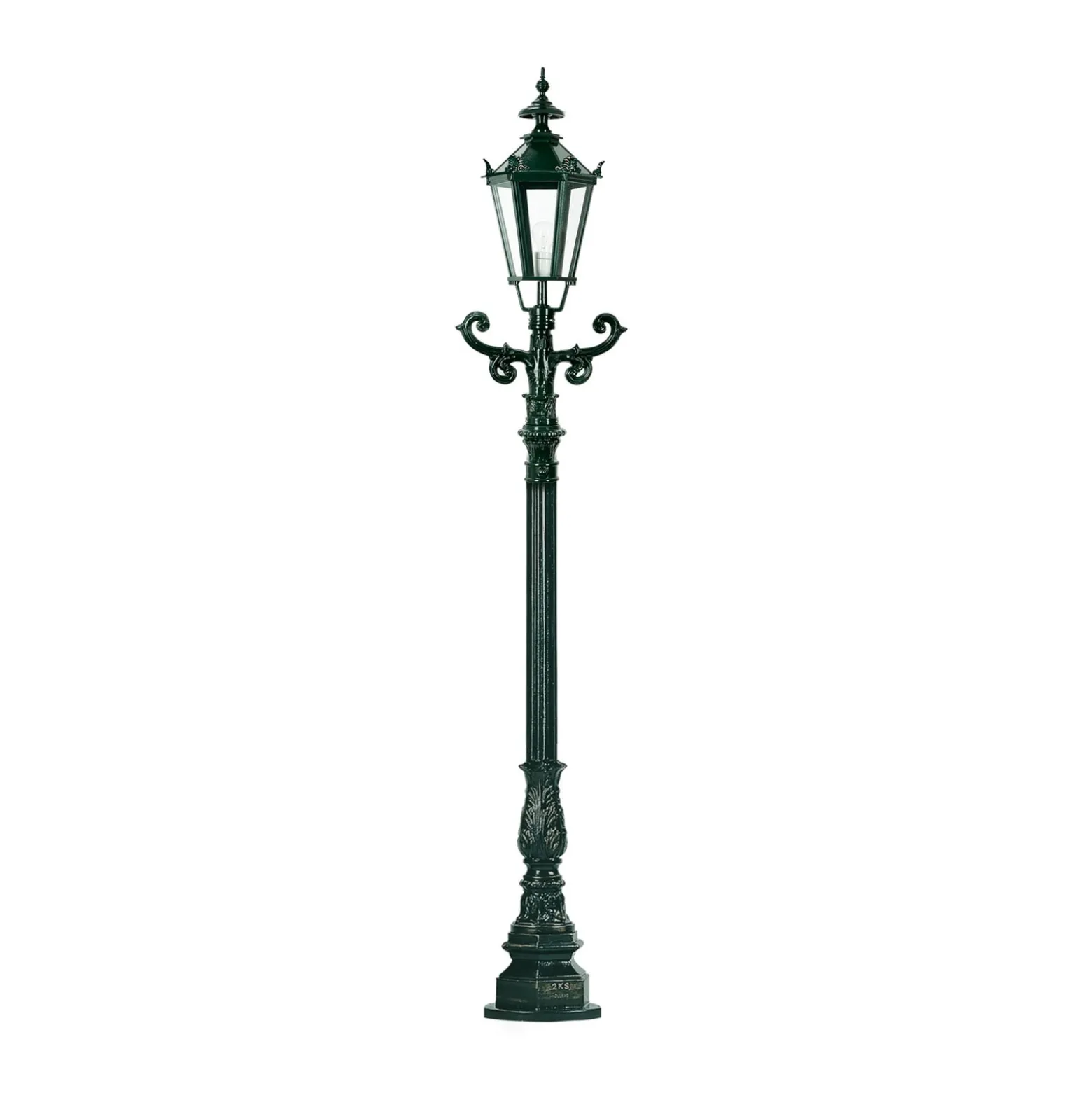 Wegeleuchte Brighton, grün, Höhe 95 cm, Metall, IP44