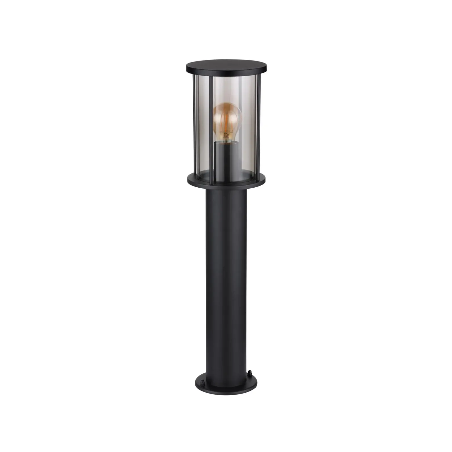Wegeleuchte Gracey, Höhe 60 cm, schwarz, Edelstahl, IP54
