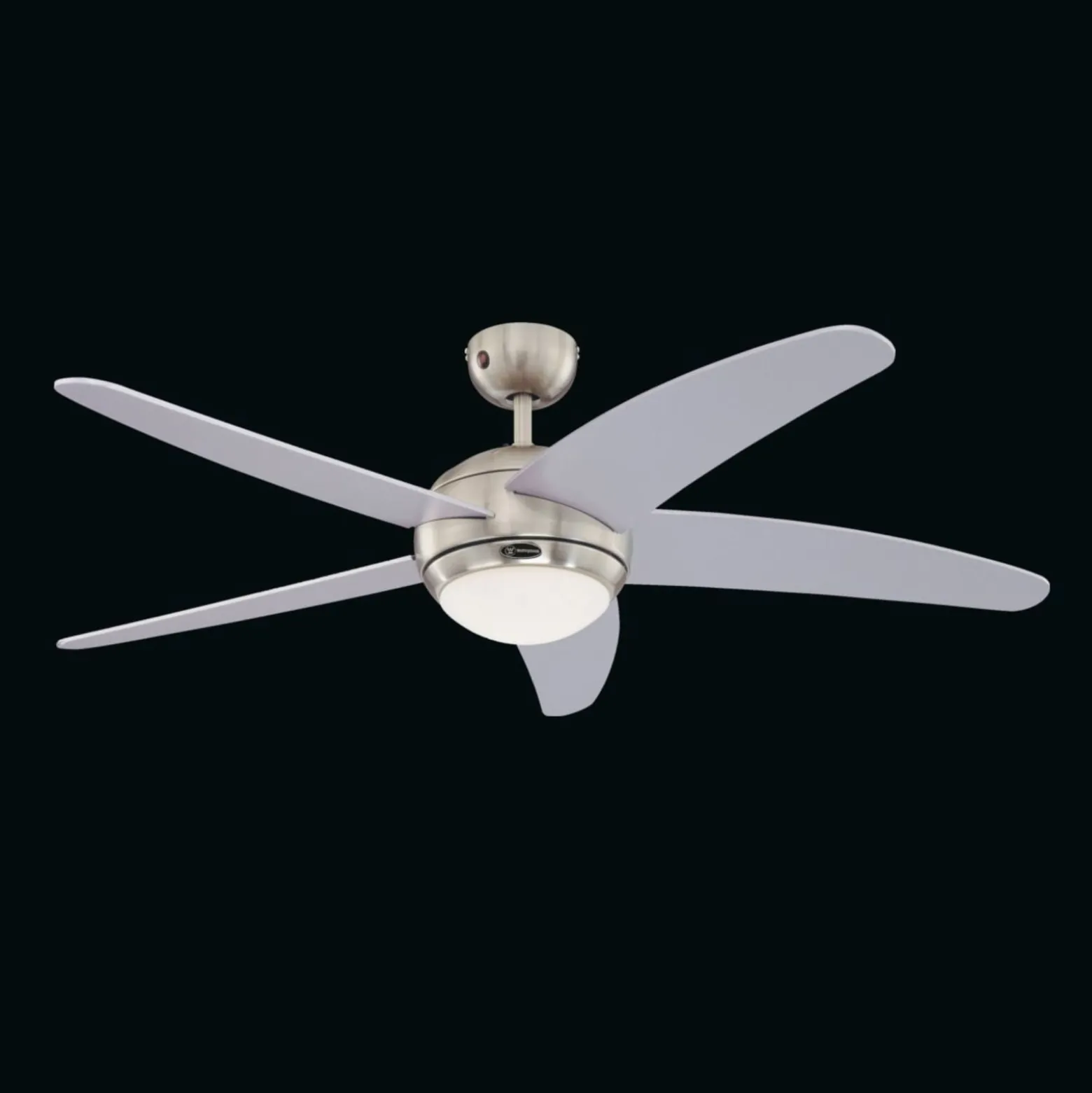 Westinghouse Deckenventilator mit Licht Bendan, silber
