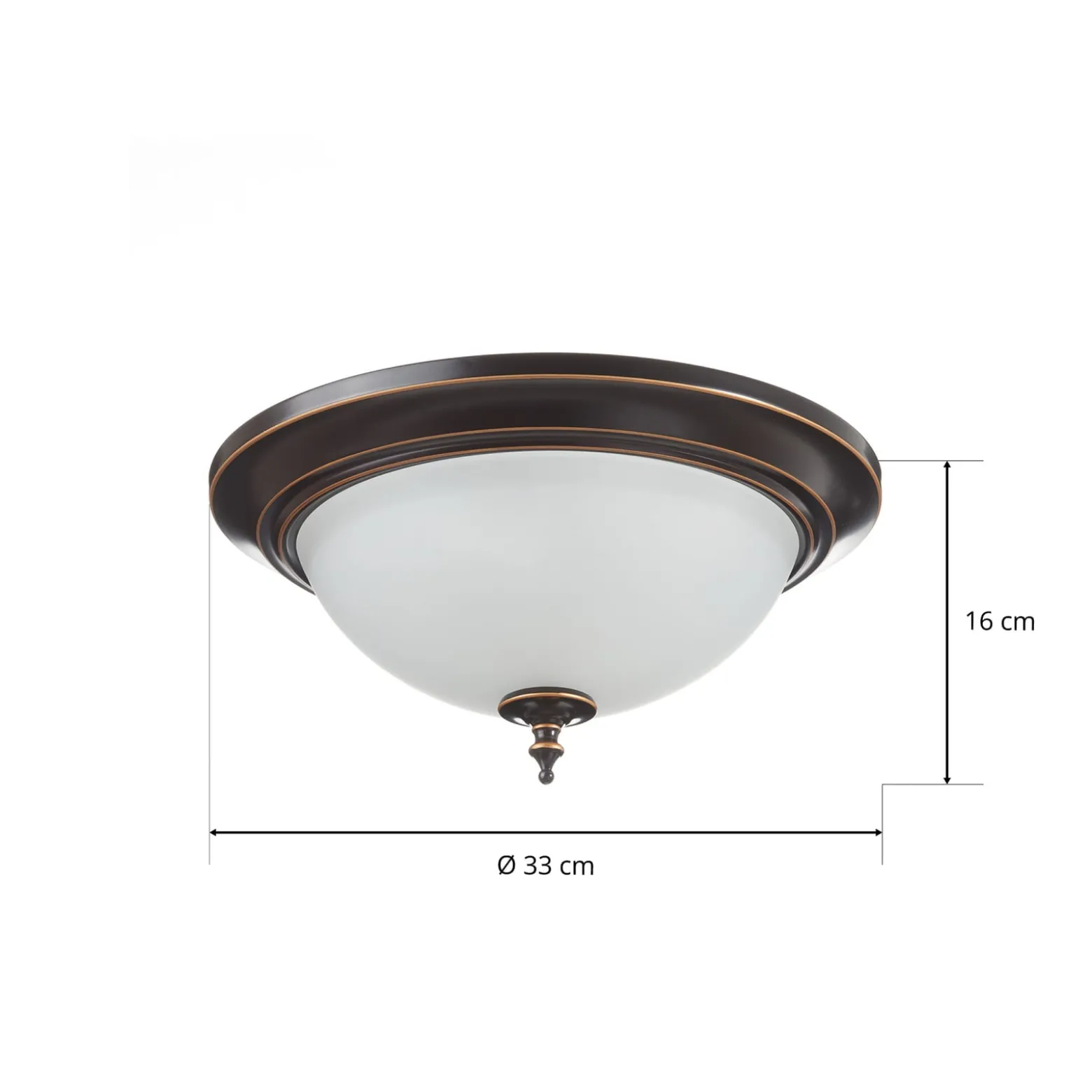 Westinghouse Harwell Deckenleuchte, bronze