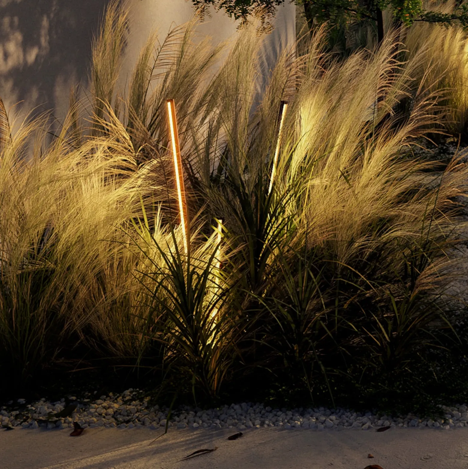WEVER & DUCÉ LED-Erdspießleuchte Reed 1.0 bronze 927 IP65